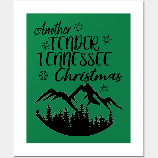 Tender Tennessee Christmas Wall Art by CreatingChaos